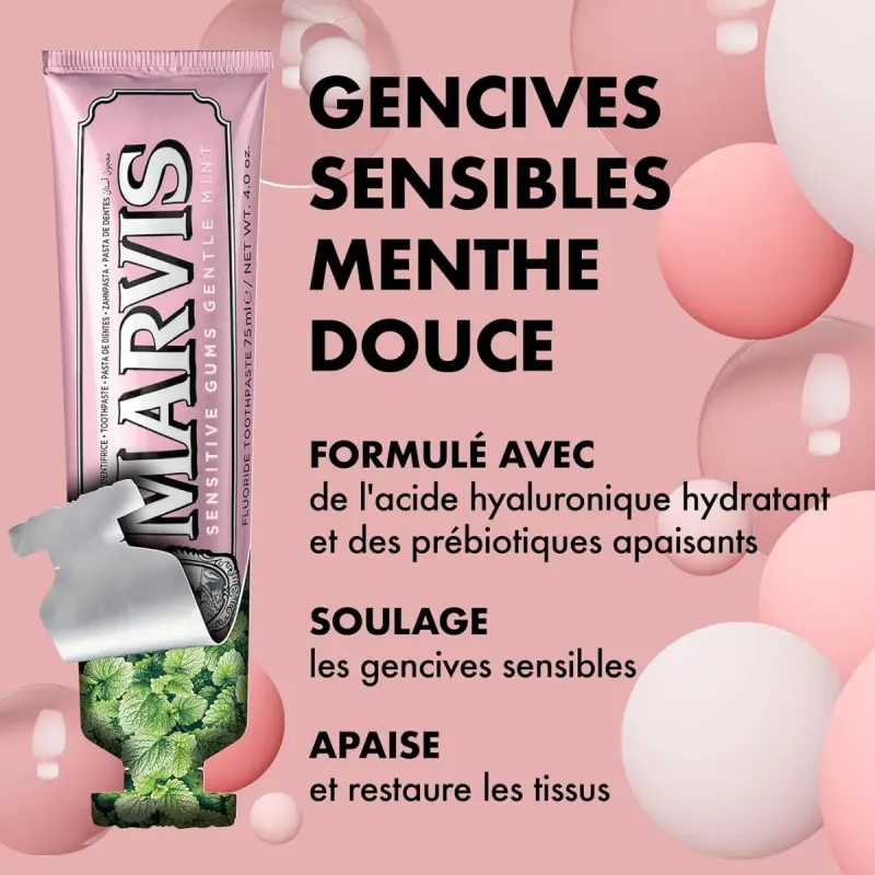 Marvis Dentifrice Gencives Sensibles