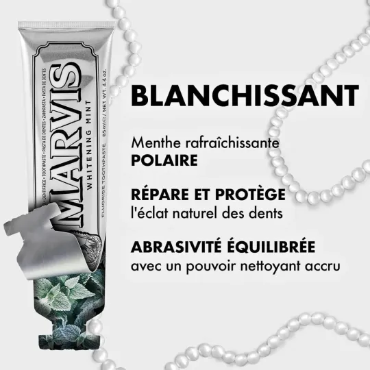 Marvis Dentifrice Blanchissant Menthe