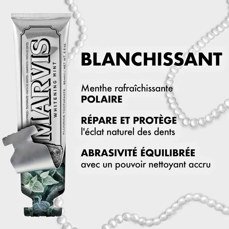 Marvis Dentifrice Blanchissant Menthe