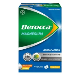 Berocca Magnésium Sachets de poudre effervescentes x 14 gout citron