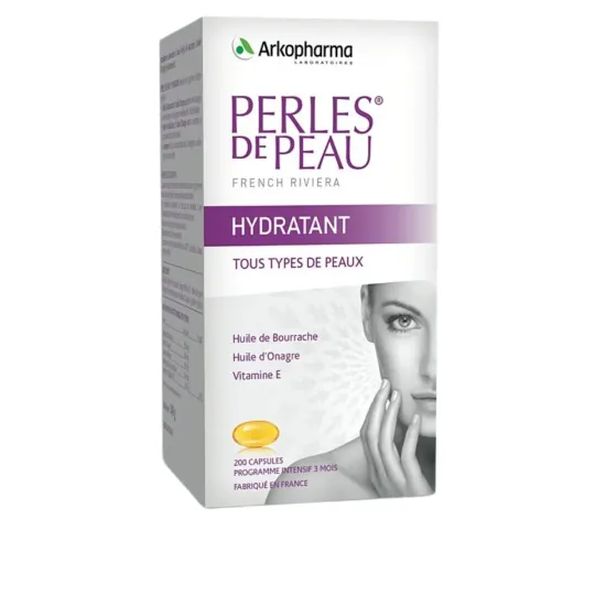 Arkopharma Perles de Peau Hydratant 200 capsules Arkopharma Perles de Peau Hydratant 200 capsules