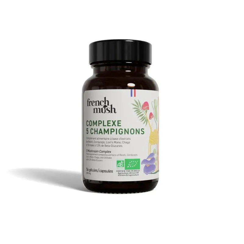 French Mush Complexe 5 Champignons Bio