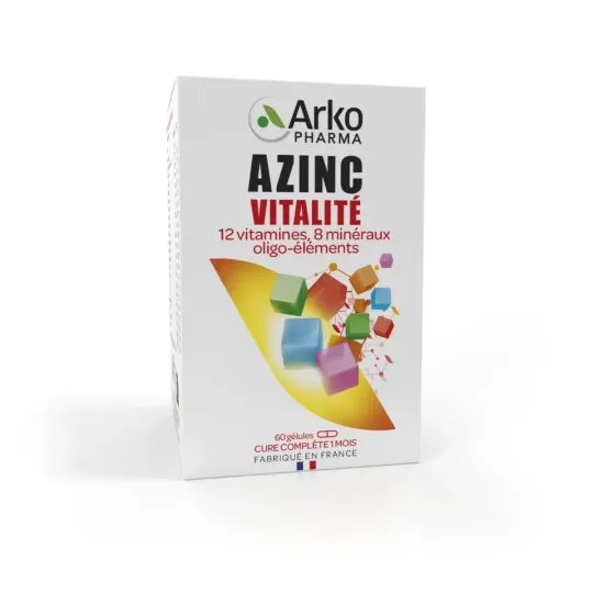Azinc Vitalité 60 gelules