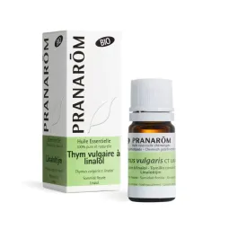 Pranarôm Huile Essentielle Thym Vulgaire à linalol 5ml