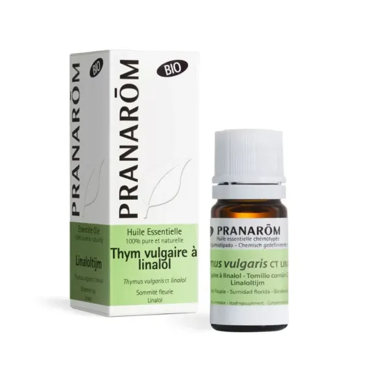 Pranarôm Huile Essentielle Thym Vulgaire à linalol 5ml