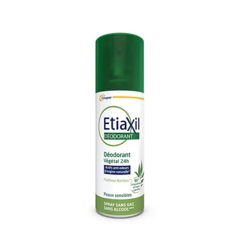 Etiaxil Déodorant Végétal 24h Spray Sans Gaz 100 ml