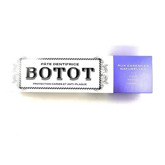 Botot Pâte Dentifrice Protection Caries Plaque Figue 75ml Botot Pâte Dentifrice Protection Caries Plaque Figue 75ml