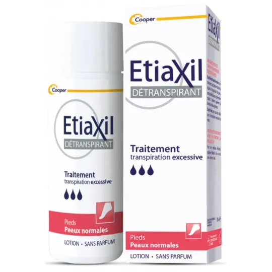 ETIAXIL Détranspirant transpiration excessive pieds 100 ml ETIAXIL Détranspirant transpiration excessive pieds 100 ml