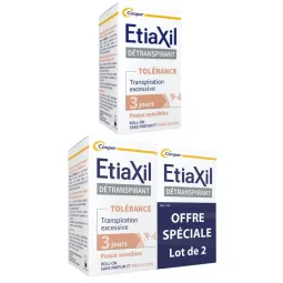 Etiaxil Détranspirant Tolérance Confort+ Aisselles