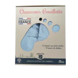 Bouillotte Pelucho Chausson Gris Extensible 36-43