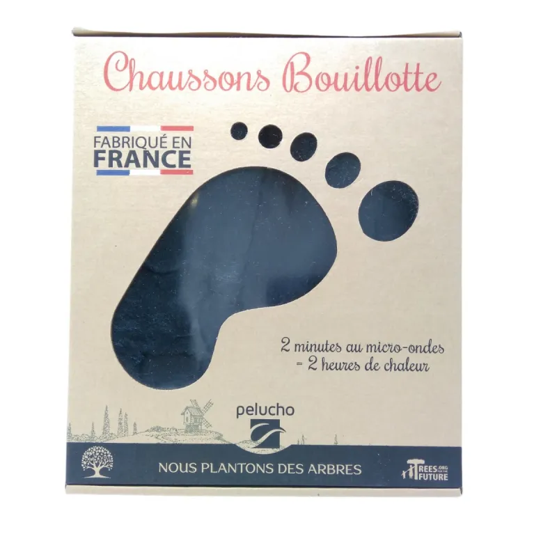 Bouillotte Pelucho Chausson Noir Extensible 36-43 Bouillotte Pelucho Chausson Noir Extensible 36-43