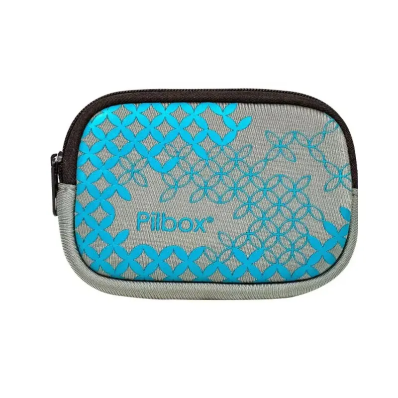 Pilbox Pillulier Pocket bleu