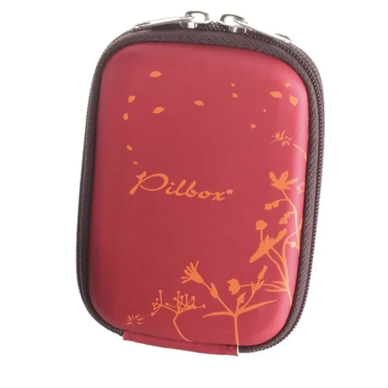 Pilbox Pillulier Pocket rouge