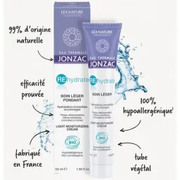 Jonzac Rehydrate Soin Léger Fondant Bio 50ml