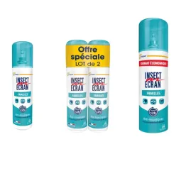 INSECT ÉCRAN FAMILLES Anti-Moustiques