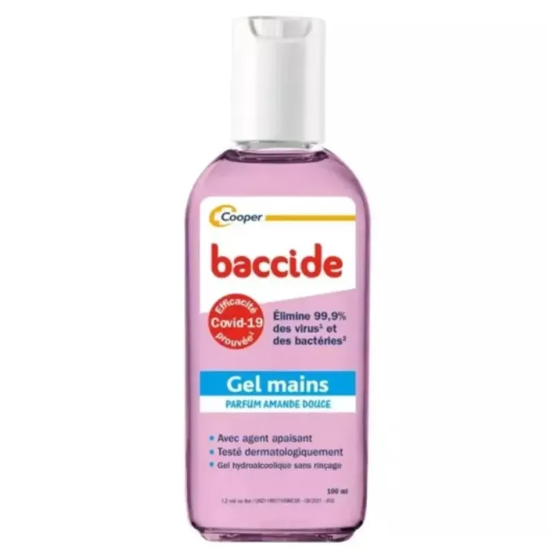 Baccide Gel Mains hydroalcoolique Parfum Amande Douce