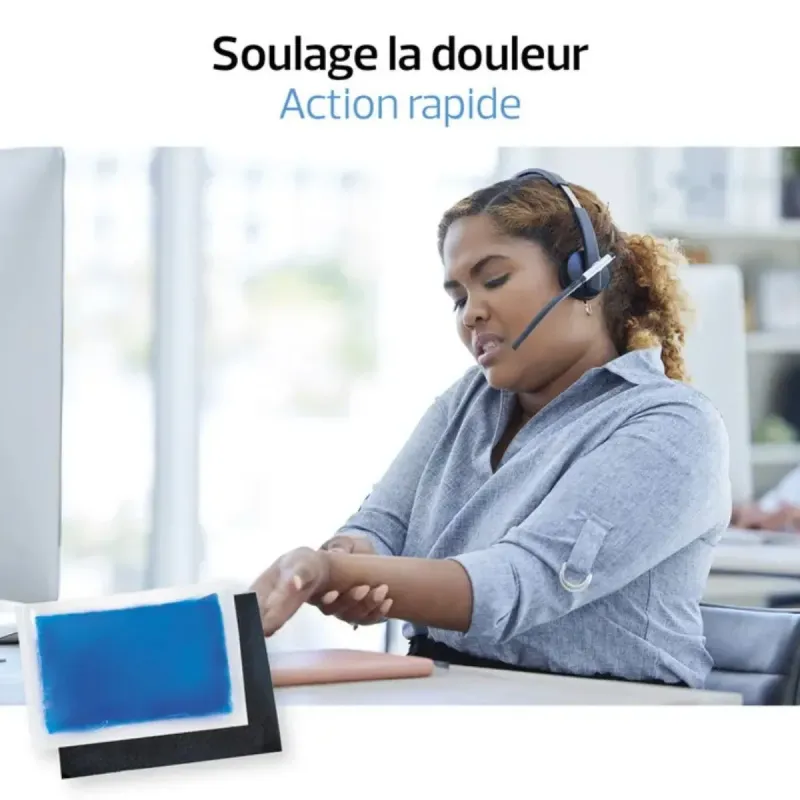 Actipoche Chaud Froid Petit Modèle 10X15 cm poignet Actipoche Chaud Froid Petit Modèle 10X15 cm poignet