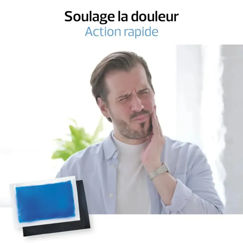 Actipoche Chaud Froid Petit Modèle 10X15 cm dent Actipoche Chaud Froid Petit Modèle 10X15 cm dent