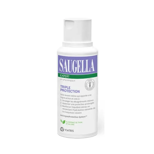 SAUGELLA TRIPLE PROTECTION Soin lavant intime SAUGELLA TRIPLE PROTECTION Soin lavant intime