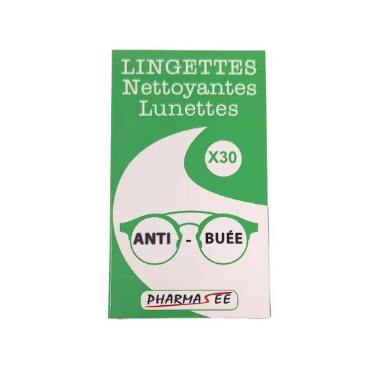 Pharma See Lingettes Nettoyantes Lunettes Anti-Buée