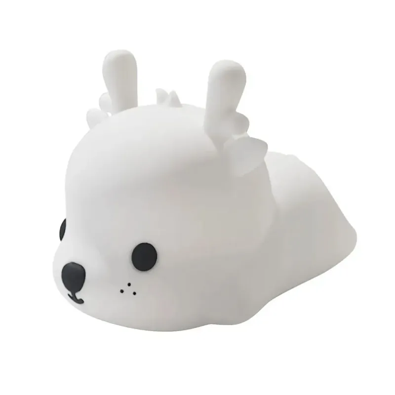 Luc et Léa Veilleuse Doudou Le Petit Renne