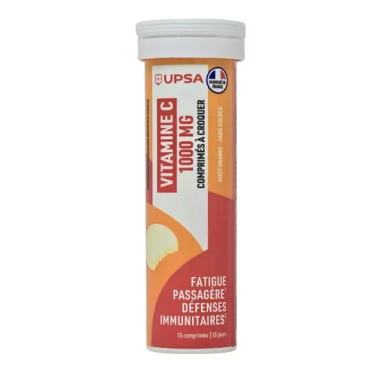 Upsa Vitalité Vitamine C 1000mg Comprimés à Croquer Upsa Vitalité Vitamine C 1000mg Comprimés à Croquer