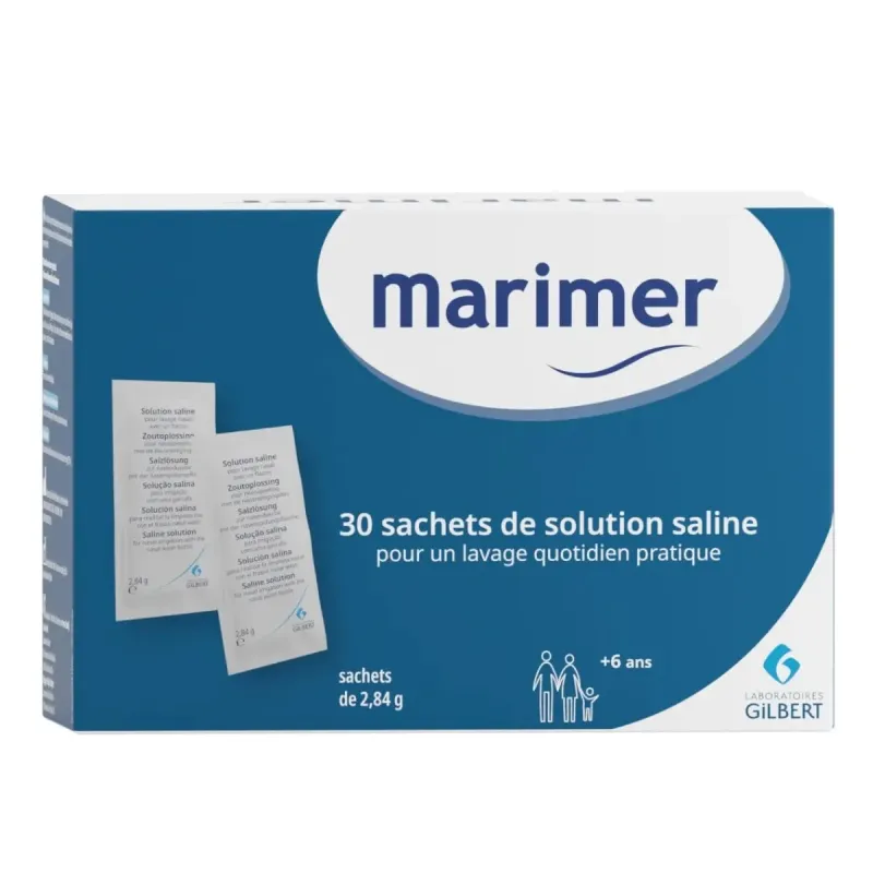 Marimer Sachets Solution Saline Lavage Nasal