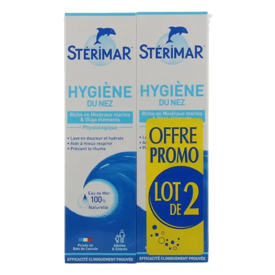 Stérimar Hygiène du nez 100ml x2 Stérimar Hygiène du nez 100ml x2