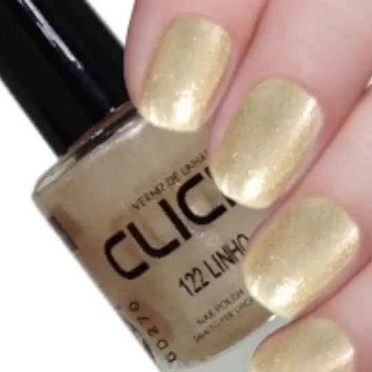Cliché Vernis à Ongles Pailletés linho