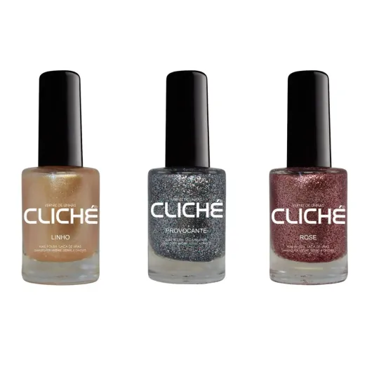 Cliché Vernis à Ongles Pailletés