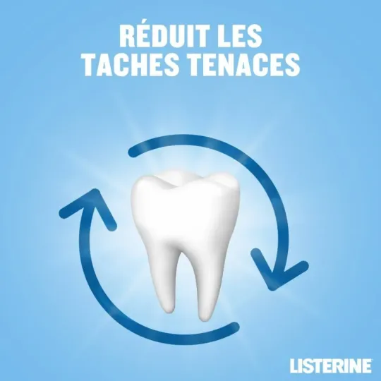 Listerine Bain de bouche Soin Blancheur Goût plus Léger Listerine Bain de bouche Soin Blancheur Goût plus Léger