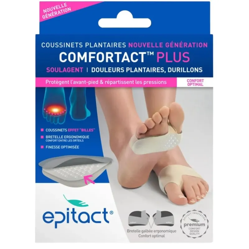 Epitact Comfortact Plus Coussinets Plantaires M