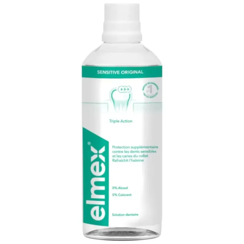 Elmex Solution dentaire Sensitive Original 400ml Elmex Solution dentaire Sensitive Original 400ml