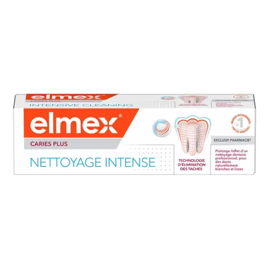 Elmex Dentifrice Nettoyage Intense 50ml Elmex Dentifrice Nettoyage Intense 50ml