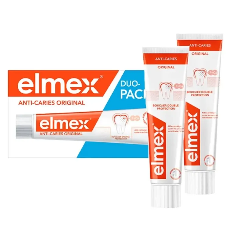 Elmex Anti-Caries Original Dentifrice 2x75 ml