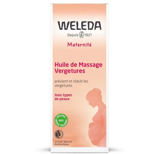 Weleda maternité Huile de Massage Vergetures Weleda maternité Huile de Massage Vergetures