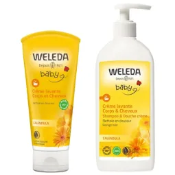 Weleda Bébé Crème Lavante Corps et Cheveux