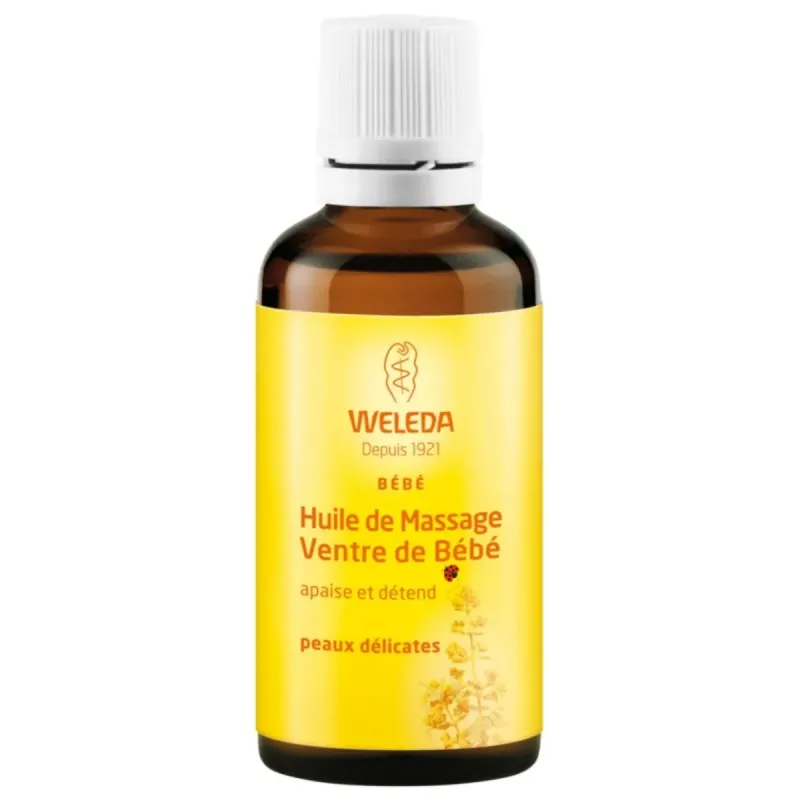 Weleda Bébé Huile de Massage Ventre de Bébé 50ml Weleda Bébé Huile de Massage Ventre de Bébé 50ml
