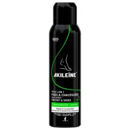 Akiléïne Spray déo-pieds et Chaussures