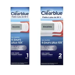 Clearblue Tests de Grossesse Détection Ultra Précoce Digitale