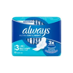 Always Ultra Day & Night Serviette Hygiénique
