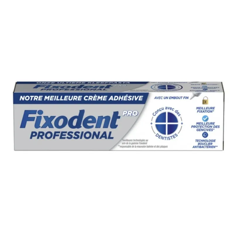 Fixodent Pro Professional Crème adhésive 40 gr