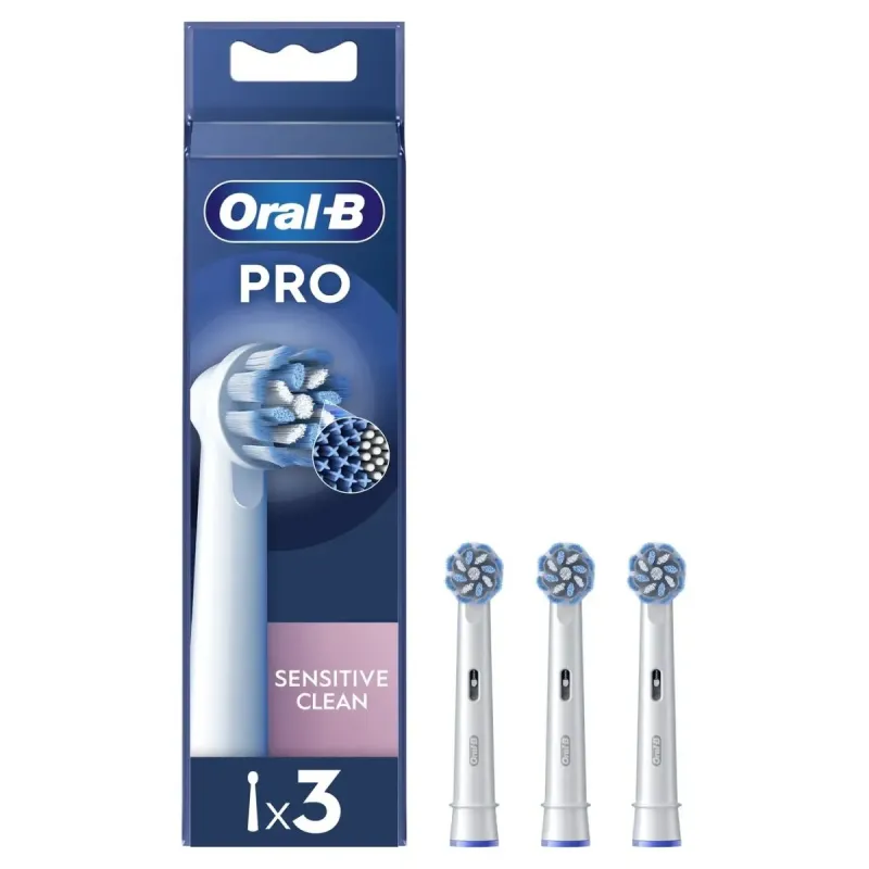 Oral-B Pro Sensitive Clean Brossettes recto Oral-B Pro Sensitive Clean Brossettes recto