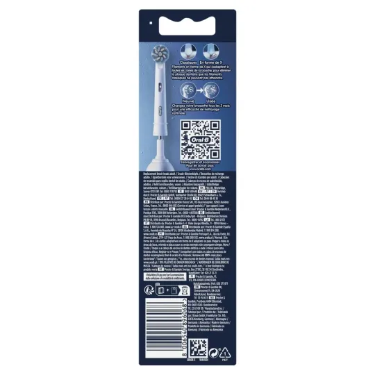 Oral-B Pro Sensitive Clean Brossettes verso Oral-B Pro Sensitive Clean Brossettes verso