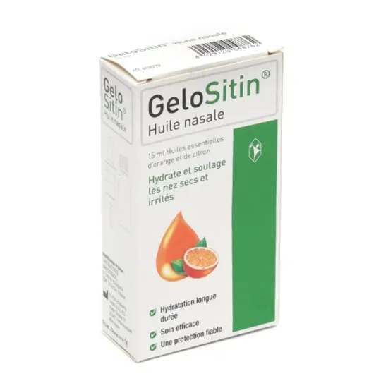 GeloSitin Huile Nasale Nez secs et Irrités GeloSitin Huile Nasale Nez secs et Irrités