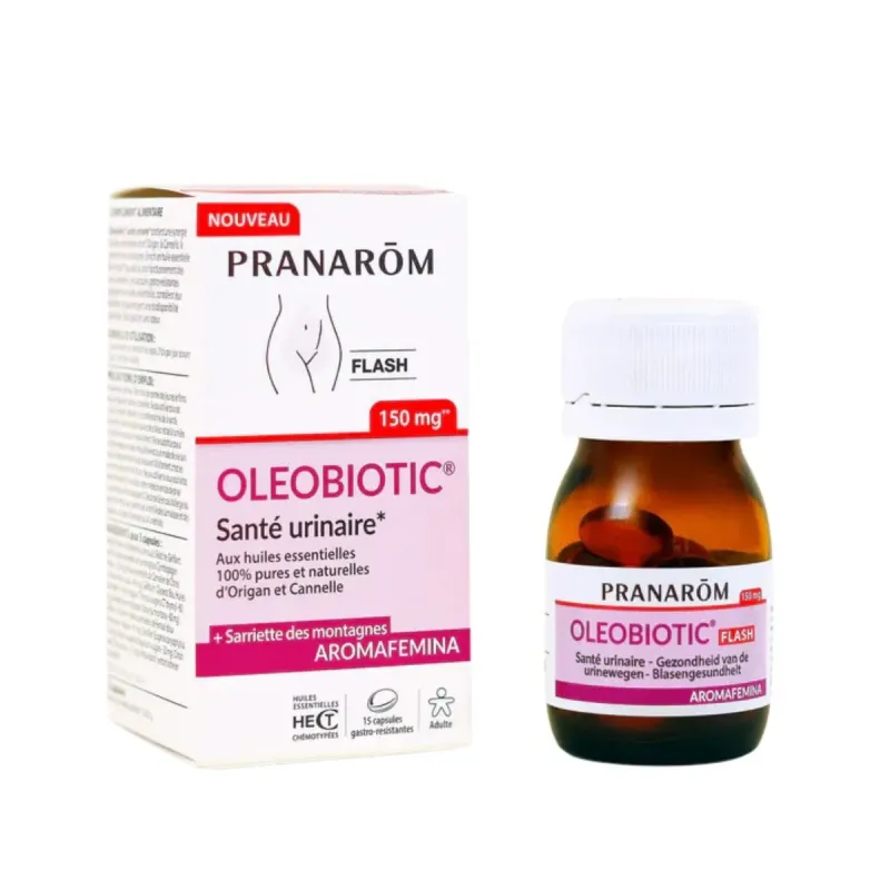Pranarôm Aromafemina Oleobiotic Santé Urinaire Flash Pranarôm Aromafemina Oleobiotic Santé Urinaire Flash