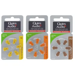 Quies Audio Piles Pour Aides Auditives