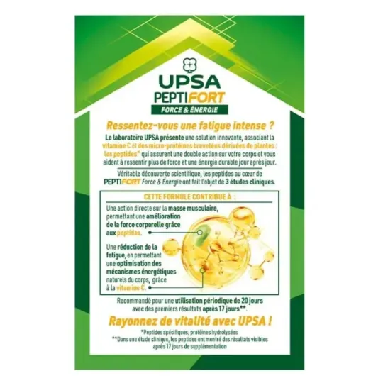 Upsa Pepti Fort Force & Energie Upsa Pepti Fort Force & Energie