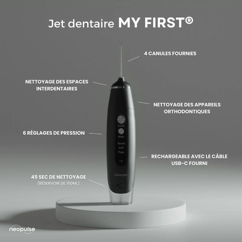 Neopulse Jet Dentaire My First Noir Neopulse Jet Dentaire My First Noir