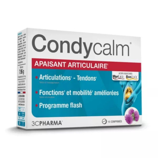 CondyCalm Apaisant Articulaire 15 Comprimés